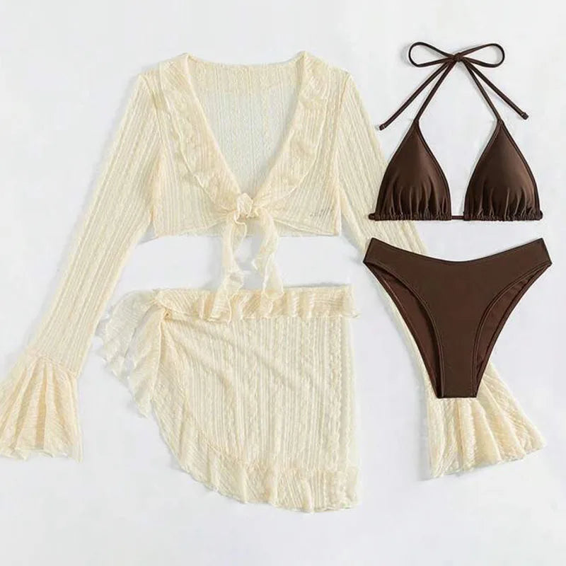 Four-piece Women Swimsuit