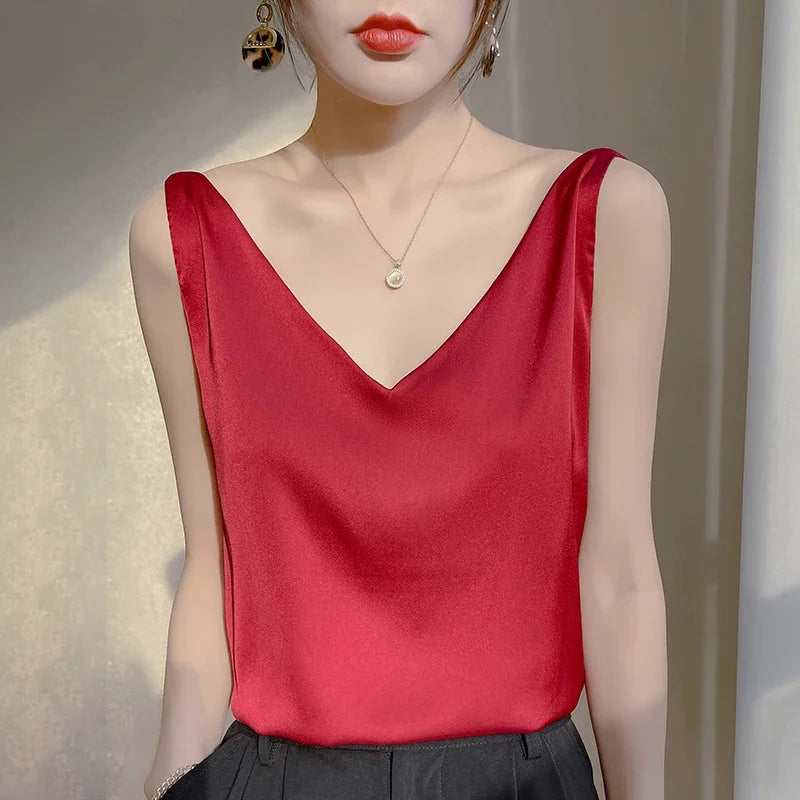 Office Lady Korean Tank Top