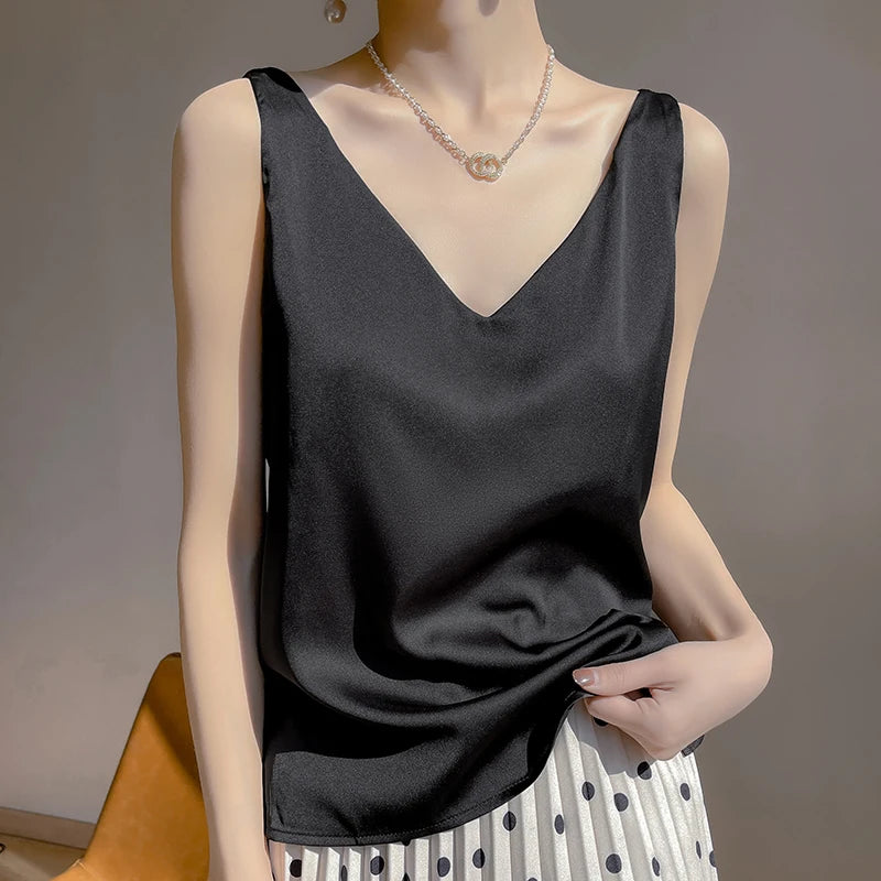 Office Lady Korean Tank Top