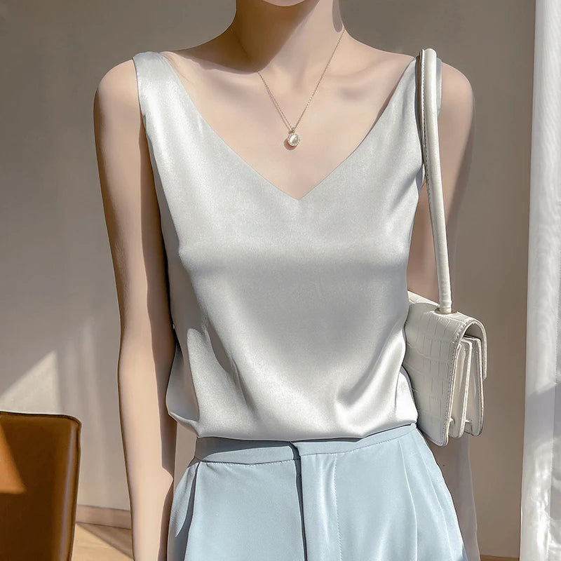 Office Lady Korean Tank Top
