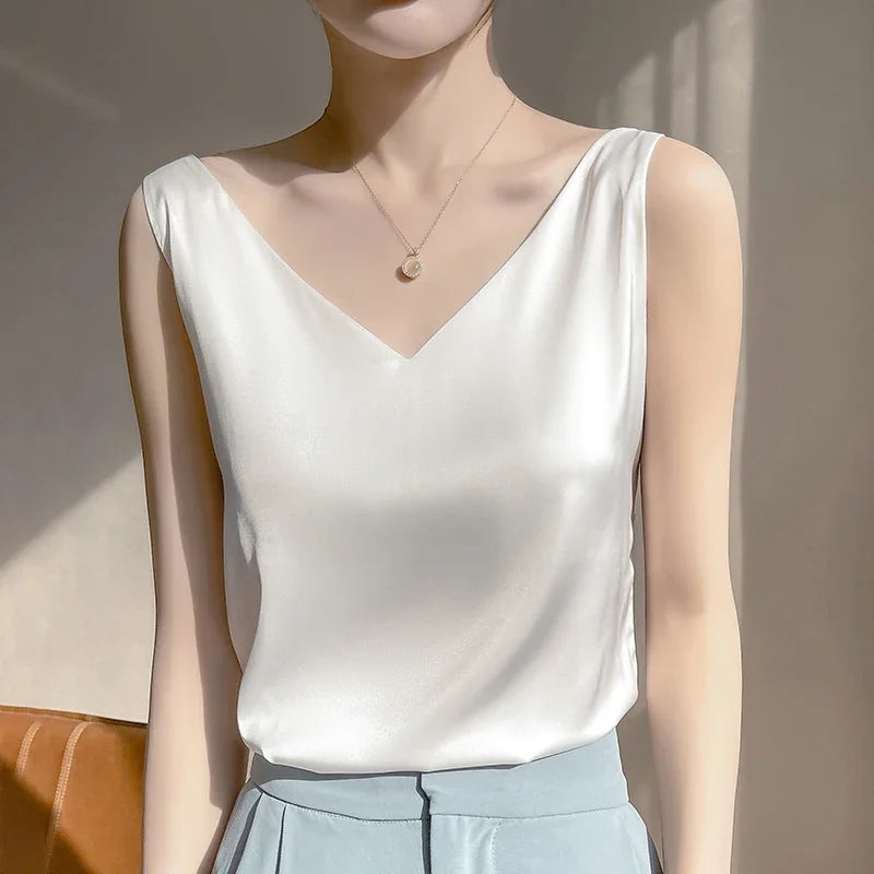 Office Lady Korean Tank Top