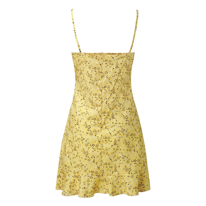 Casual Home Small Floral Dress
