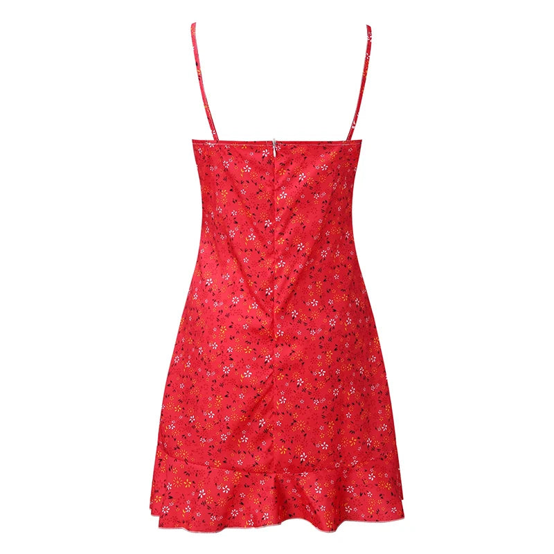 Casual Home Small Floral Dress