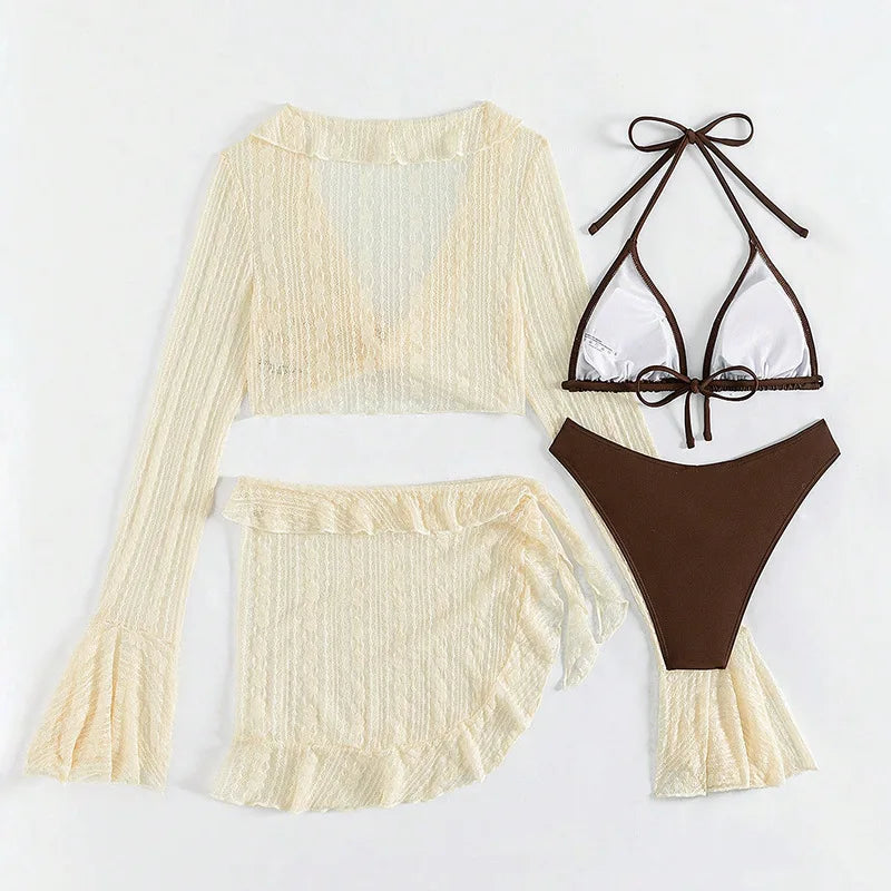 Four-piece Women Swimsuit