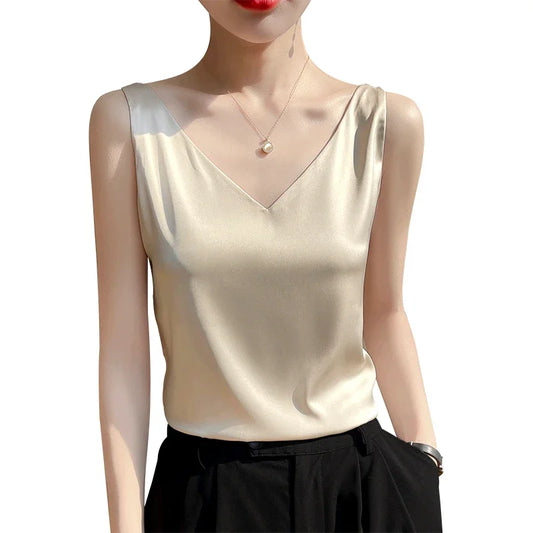 Office Lady Korean Tank Top