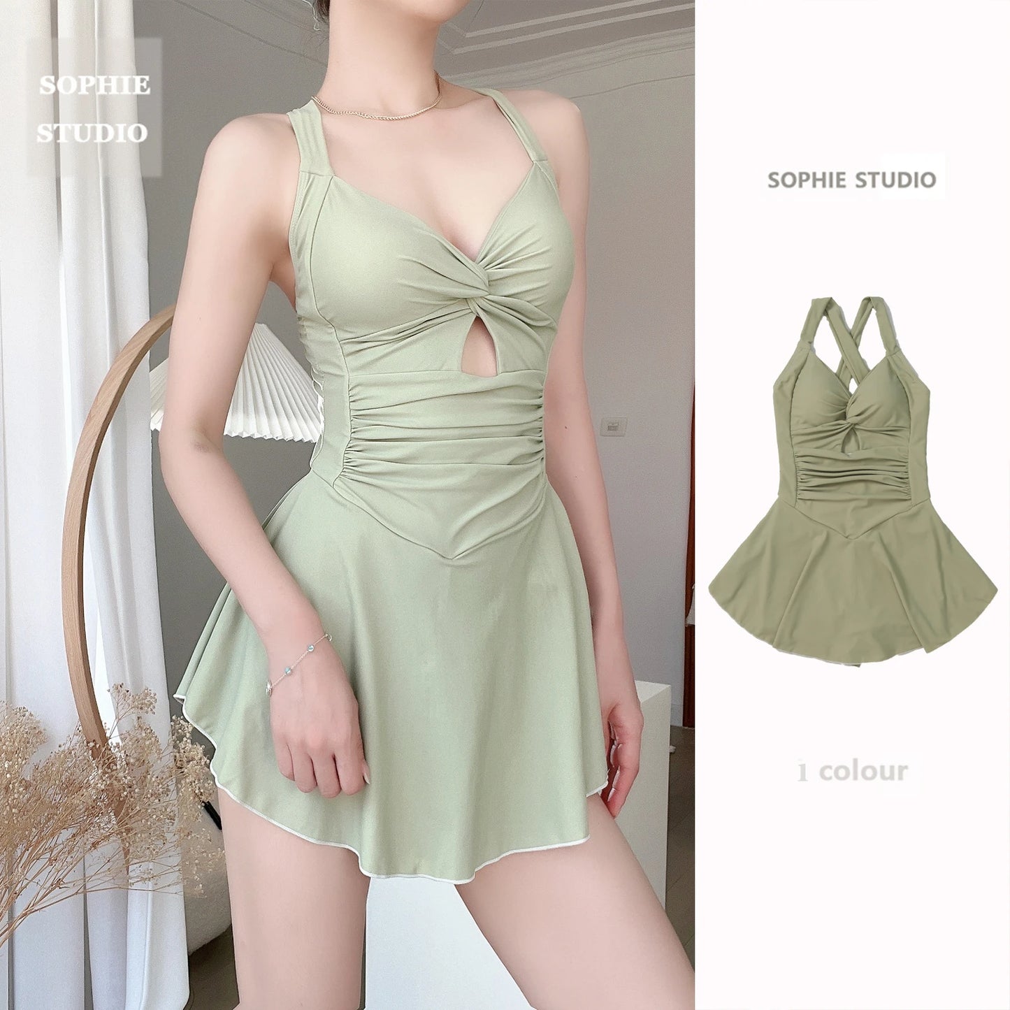 High Waist Bathing Suit