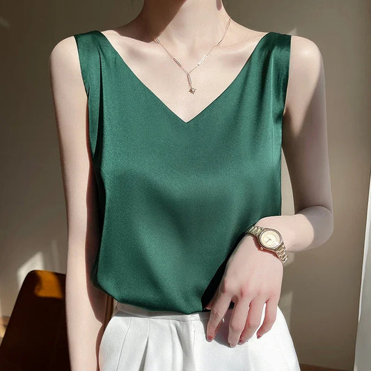 Office Lady Korean Tank Top