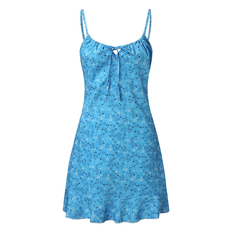 Casual Home Small Floral Dress