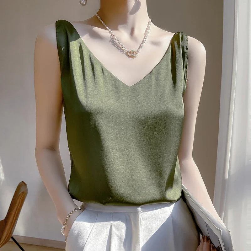 Office Lady Korean Tank Top