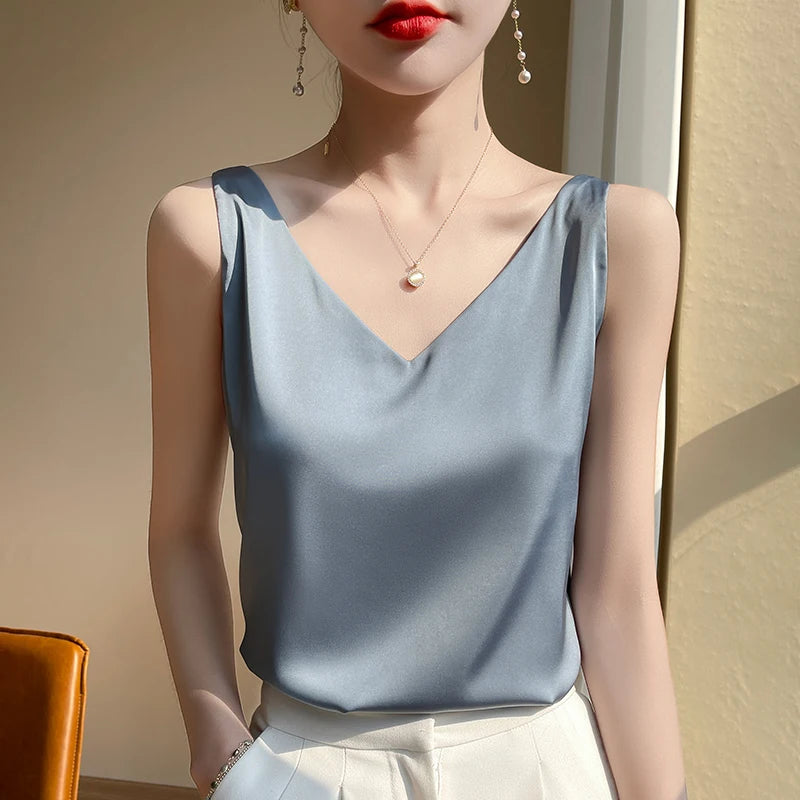 Office Lady Korean Tank Top